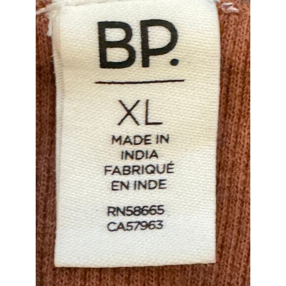 New - BP. NORDSTROM ~ Organic Cotton V Neck Pullover Cropped Tank Top XL - Picture 4 of 5